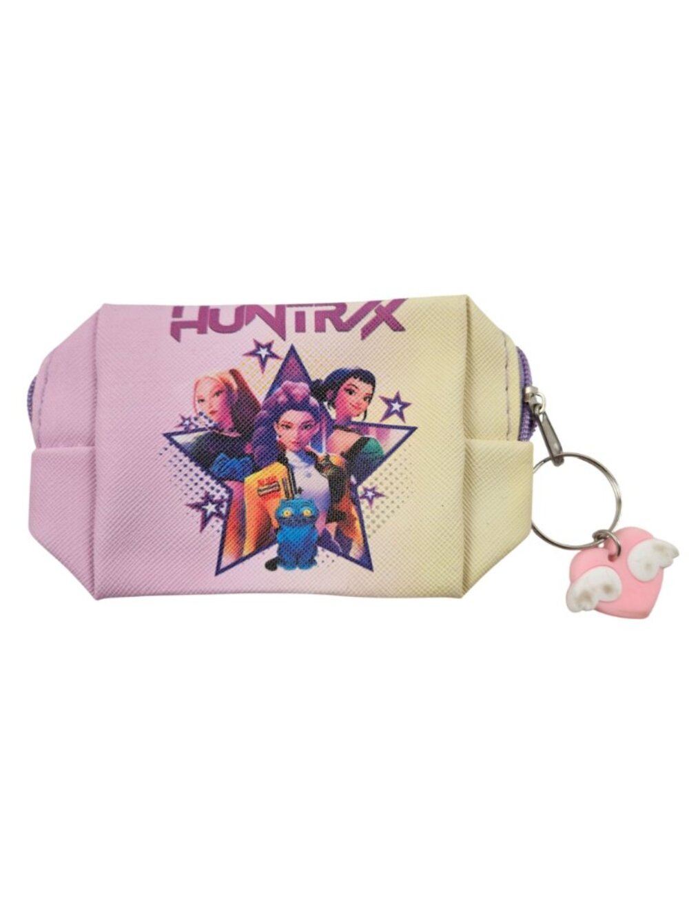 Kpop Demon Hunter Coin Purse Set of 12 Heart Charm Pastel Change Pouch NWOT - Picture 6 of 10
